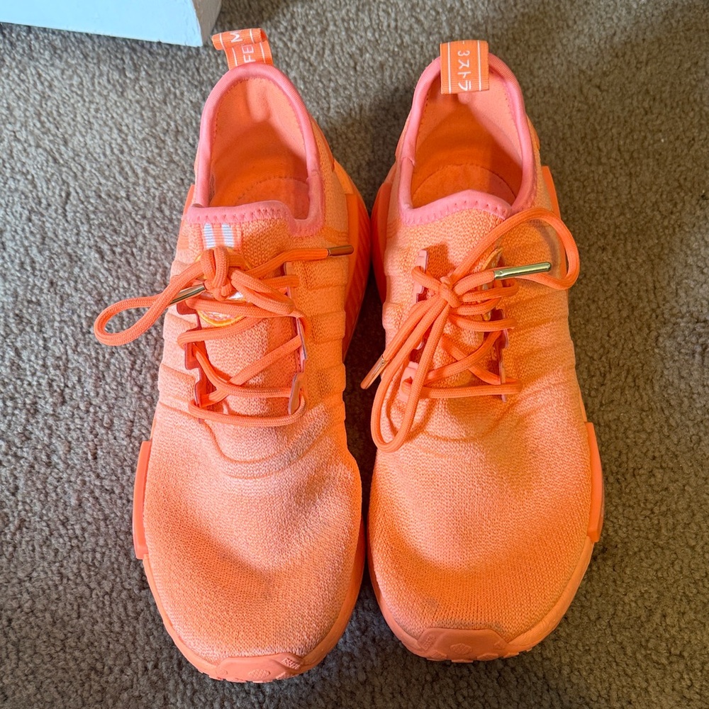 Bright Orange Sneakers